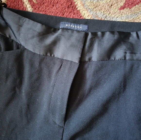 Anne Klein Black Stretch Trousers - Picture 3 of 7